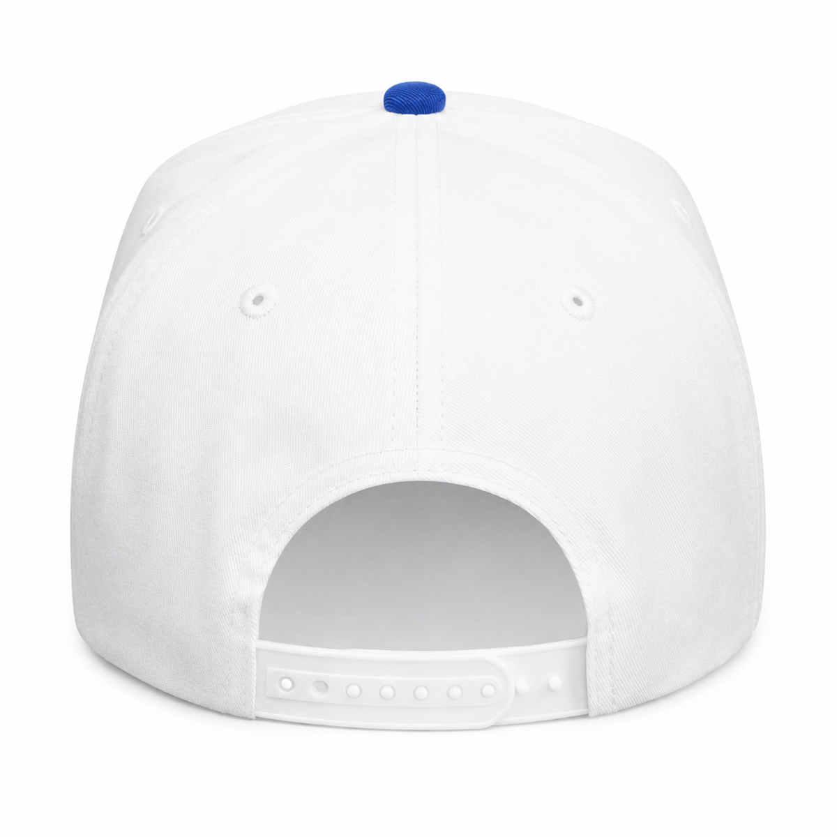 JAESAENG Basics Two Tone Embroidered Cap - White/Blue